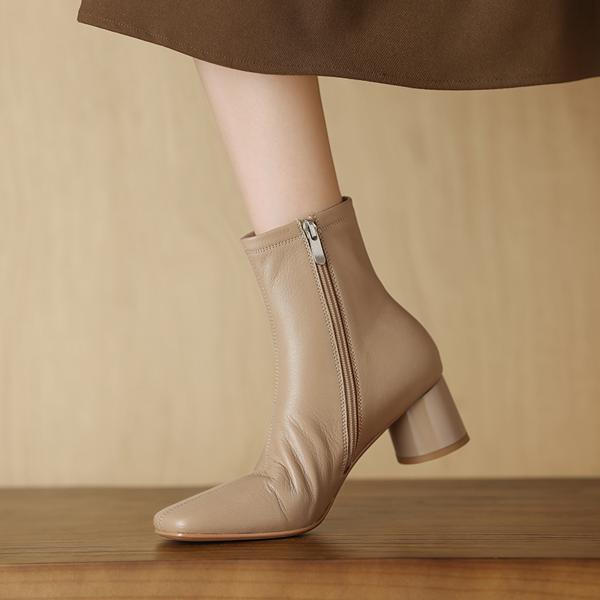 Handcrafted Genuine Leather Women's Shoes — Luxurious Elegance in Every Stitch(Edamaijia82056F)