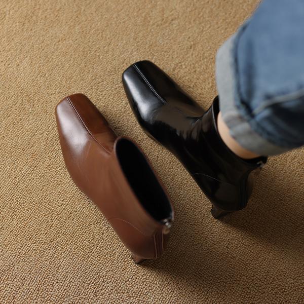 Handcrafted Genuine Leather Women's Shoes: Luxury & Elegance(Edamaijia82089F)