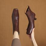 Handcrafted Luxury Leather Women’s Shoes - Elegance Redefined(Edamaijia81599)