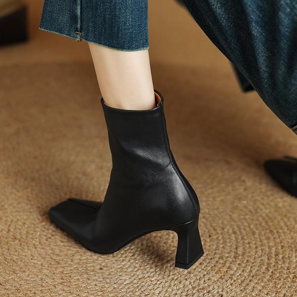 Handcrafted Luxury Leather Women’s Shoes for Elegant Style(Edamaijia81616)