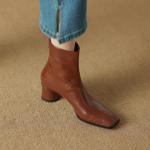 Handcrafted Luxury Genuine Leather Women's Shoes for Elegance(Edamaijia82108F)