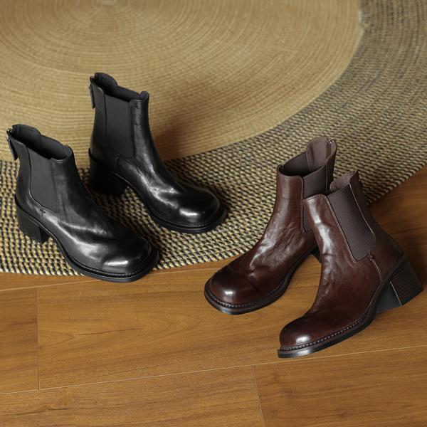 Handcrafted Leather Shoes: Elegance & Luxury Overall(Edamaijia82128F)