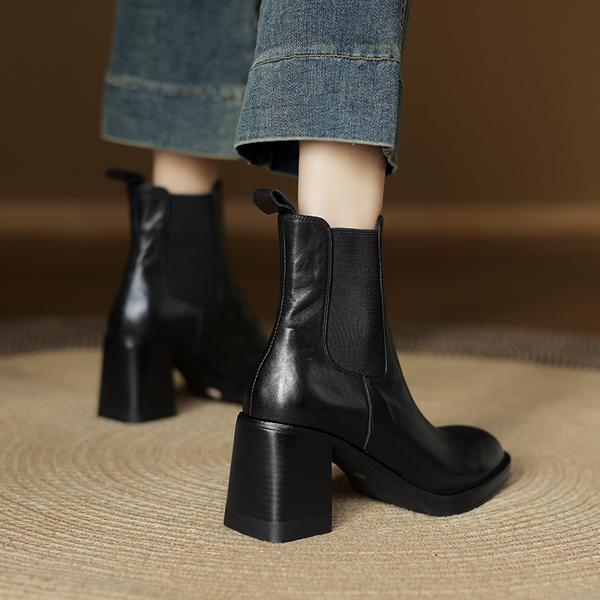 Handcrafted Luxury Leather Women's Shoes with Exquisite Craftsmanship(Edamaijia82127F)