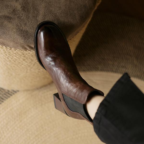 Handcrafted Luxury Leather Women's Shoes with Exquisite Craftsmanship(Edamaijia82127F)