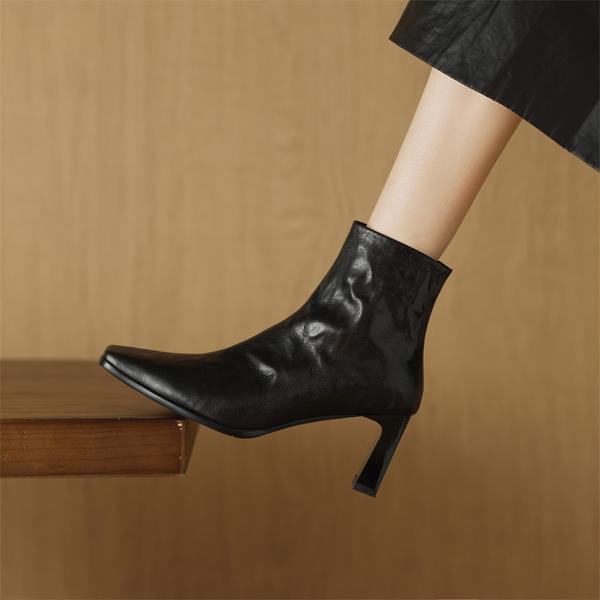 Exquisite Handcrafted Genuine Leather Women's Shoes: Luxury Elegance Redefined(Edamaijia9236F)