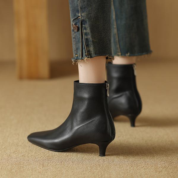 Elegant Handcrafted Leather Women's Shoes: Luxurious Artistry & Quality(Edamaijia82112F)