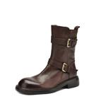 Handcrafted Genuine Leather Women's Shoes: Luxury and Elegance(Edamaijia82129F)