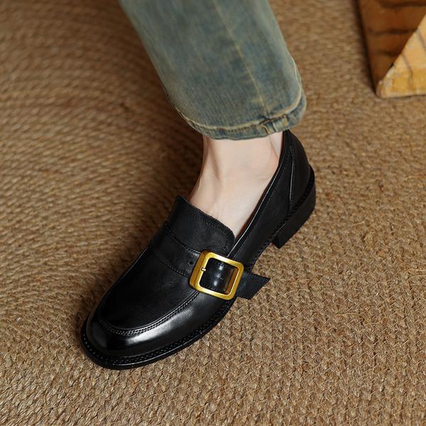 Handcrafted Genuine Leather Women's Shoes: Luxurious Elegance & Quality(Edamaijia82157)