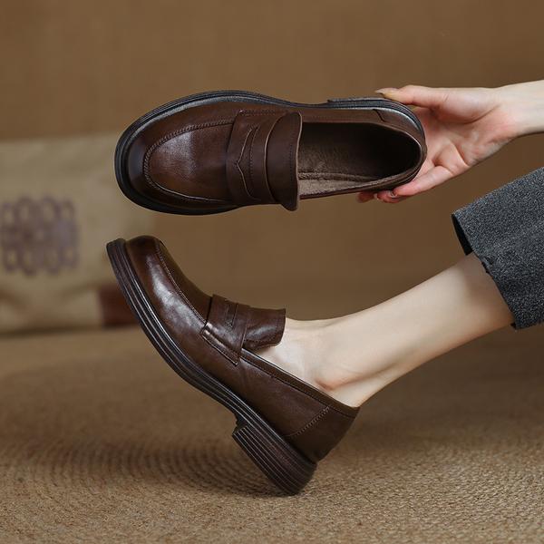 Exquisite Handmade Leather Women's Shoes: Luxurious Craftsmanship & Elegance(Edamaijia82158F)