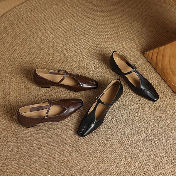 Exquisite Handcrafted Leather Women’s Shoes: Elegant Luxury Craftsmanship(Edamaijia82166F)