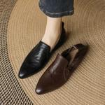 Exquisite Handcrafted Leather Women's Shoes: Where Luxury Meets Elegance(Edamaijia82173F)
