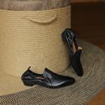 Exquisite Handcrafted Leather Women's Shoes: Where Luxury Meets Elegance(Edamaijia82173F)