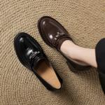Handcrafted Real Leather Women's Shoes - Elegance Meets Luxury Craftsmanship(Edamaijia82178)