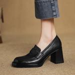 Handcrafted Luxury Leather Women's Shoes: Elegant Artistry in Quality(Edamaijia82177F)