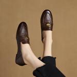 Exquisite Handcrafted Genuine Leather Shoes: Luxury, Elegance, and Quality(Edamaijia82179F)