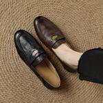 Exquisite Handcrafted Genuine Leather Shoes: Luxury, Elegance, and Quality(Edamaijia82179F)