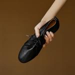 Handcrafted Luxury Leather Women's Shoes: Exquisite Artistry & Elegance(Edamaijia82186F)