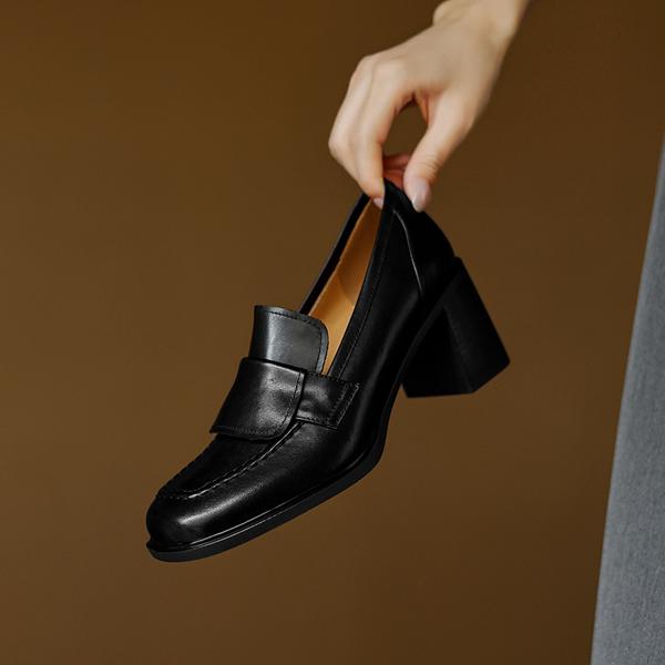 Handcrafted Luxury Leather Women's Shoes - Exquisite Quality & Elegant Craftsmanship(Edamaijia82189F)