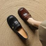 Handcrafted Genuine Leather Women's Shoes - Elegance Meets Luxury Quality(Edamaijia82182F)