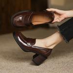 Handcrafted Luxury Leather Women's Shoes for Elegant Style(Edamaijia82197F)