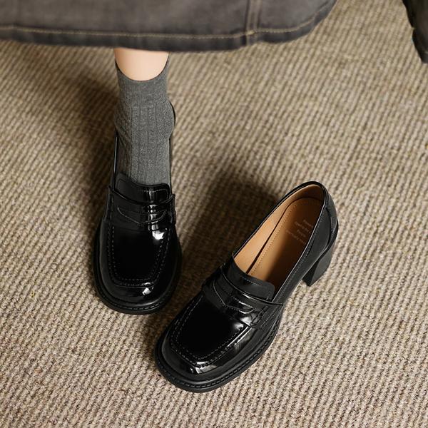 Handcrafted Luxury Leather Women's Shoes for Elegant Style(Edamaijia82197F)