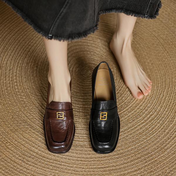 Handcrafted Genuine Leather Shoes: Luxurious Elegance Redefined(Edamaijia82202F)