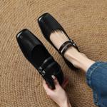 Handcrafted Luxury Leather Women's Shoes - Elegance Redefined(Edamaijia82203F)