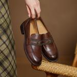 Exquisite Handmade Leather Women's Shoes: Timeless Luxury & Elegance(Edamaijia82218F)