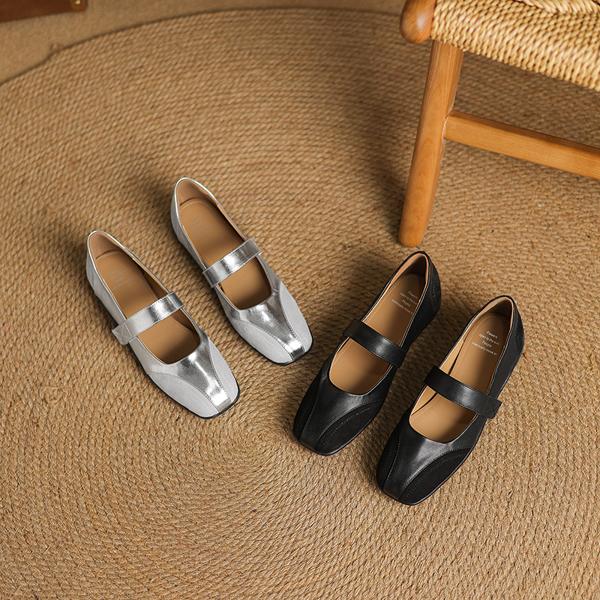 Handcrafted Luxurious Leather Women's Shoes - Unmatched Quality & Elegance(Edamaijia82263F)