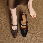 Luxurious Handmade Leather Women's Shoes: Exquisite Craftsmanship and Elegance(Edamaijia82222F)