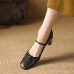 Luxury Handcrafted Genuine Leather Women’s Shoes(Edamaijia9332F)