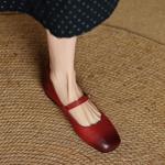 Elegant Handcrafted Leather Shoes: Luxury Artistry & Quality(Edamaijia82233F)