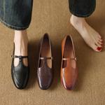 Handcrafted Italian Leather Women's Shoes: Luxurious Elegance & Superior Quality(Edamaijia82257F)