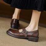 Exquisite Handcrafted Leather Shoes for Elegant Women(Edamaijia82260F)
