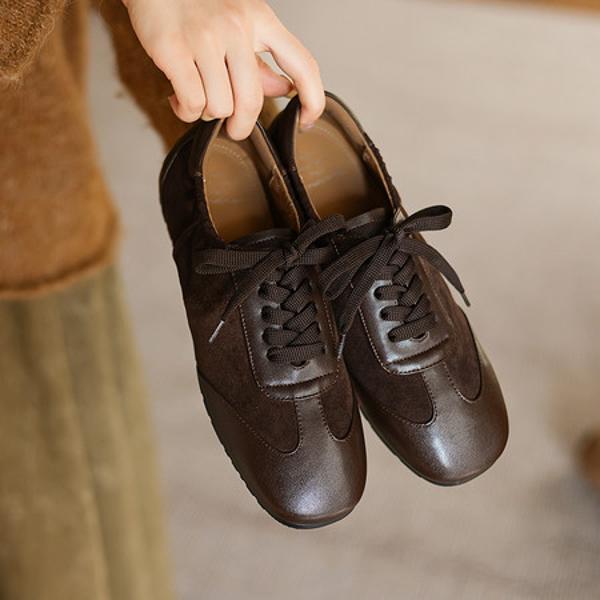 Handcrafted Genuine Leather Women's Shoes - Luxury Elegance(Edamaijia82265F)