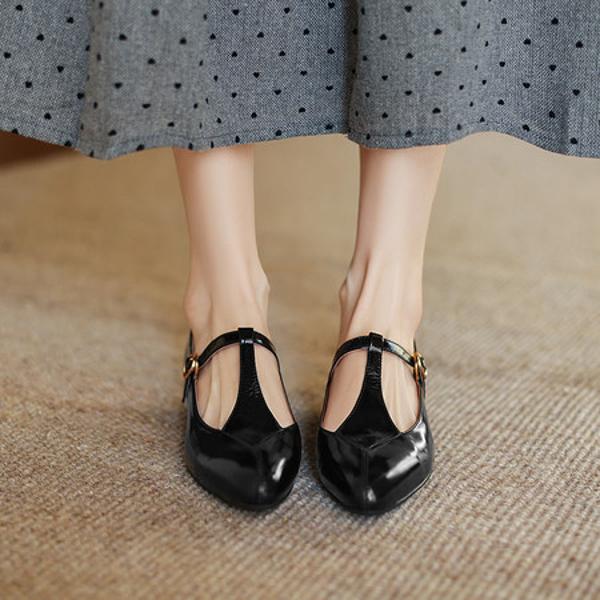 Elegant Handcrafted Leather Women’s Shoes of Luxury(Edamaijia82272F)