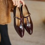 Elegant Handcrafted Leather Women’s Shoes of Luxury(Edamaijia82272F)