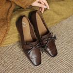 Handcrafted Genuine Leather Women’s Shoes: Elegance Redefined(Edamaijia82279F)