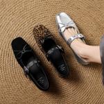 Exquisite Handcrafted Leather Women's Shoes: Luxury, Elegance, and Quality.(Edamaijia82281F)