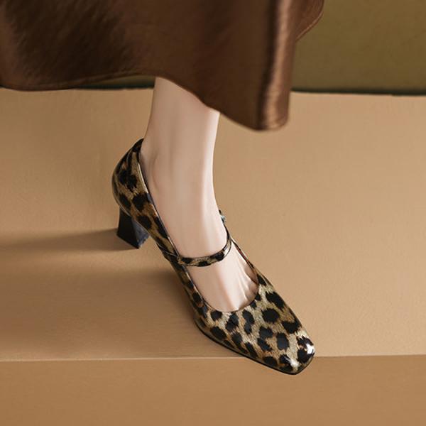 Elegant Luxury Handmade Leather Women's Shoes - Superior Craftsmanship(Edamaijia82283F)