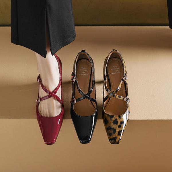 Handcrafted Luxury Leather Women’s Shoes: Elegance Redefined(Edamaijia82295F)