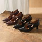 Exquisite Handcrafted Leather Women's Shoes - Luxurious Elegance(Edamaijia82293F)