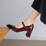 Luxury Handcrafted Leather Women's Shoes: Exquisite Craftsmanship & Elegance(Edamaijia82291F)