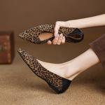 Elegant Handmade Leather Women's Shoes - Luxury Craftsmanship(Edamaijia82303F)