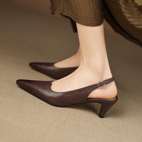 Handcrafted Luxury Leather Women's Shoes(Edamaijia82297F)