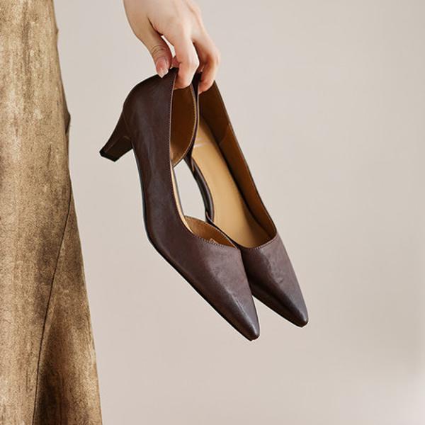 Handcrafted Luxury Leather Women's Shoes(Edamaijia82298F)