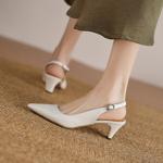 Exquisite Handcrafted Leather Women's Shoes - Luxurious Elegance(Edamaijia82320F)