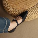 Exquisite Handcrafted Genuine Leather Women's Shoes: Luxurious Elegance Redefined(Edamaijia82329F)