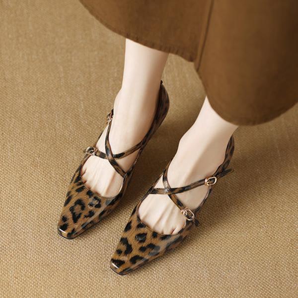 Luxury Handcrafted Leather Women's Shoes: Exquisite Craftsmanship and Timeless Elegance(Edamaijia82295)