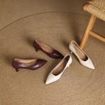 Handcrafted Luxury Leather Women's Shoes for Elegant Styles(Edamaijia9501F)